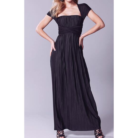 Sacha Drake Grecian Convertible Maxi Dress Pleated - Picture 4 of 11
